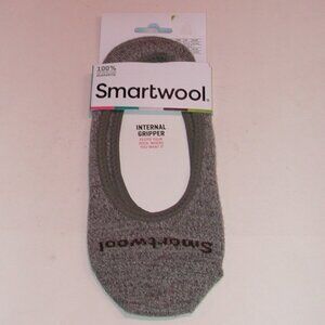 SmartWool No Show Footie Socks Women's Size Large Taupe NWT